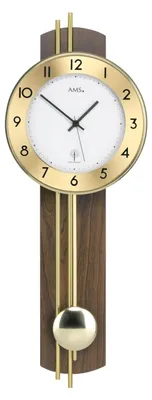 Image de Horloge murale au design élégant et affichant l'heure avec précision