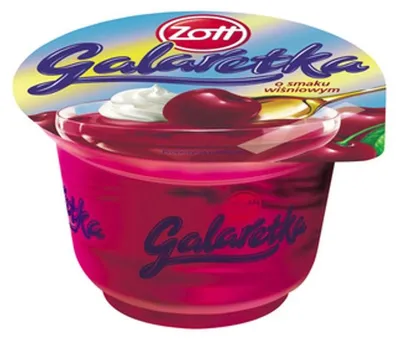Obrázok produktu pre Zott Galaretka Wiśniowa 175g - pyszny, orzeźwiający deser