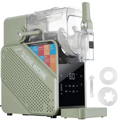 Produktbild von tectake® Slush Maschine, 2 l, kein Eis erforderlich, 7 Programme, LED-Display mit Touch-Steuerung, für Slushs, Softeis, Frozen Cocktails