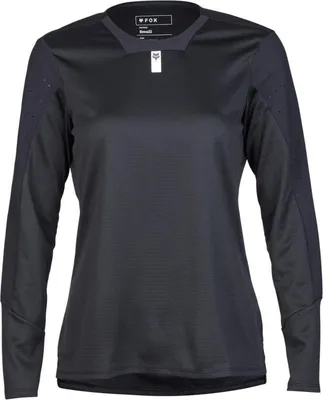 Produktbild von Women's Defend Long Sleeve Jersey - Black - L