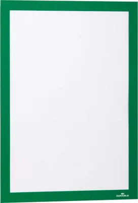 Zdjęcie produktu dla Wytrzymała ramka informacyjna A4 gn 2szt samoprzylepna DURAFRAME®