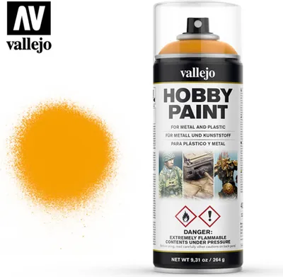 Produktbild von Vallejo Hobby Paint Spray Sun Yellow (400 ml)