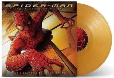 Obrázok produktu pre Danny Elfman - Spider-Man (O.S.T.) (Limited Edition) (Gold Vinyl) -   - (Vinyl / Rock (Vinyl))
