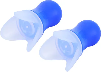 Obrázok produktu pre Plavecké vodotesné zátky do uší Lietajúce zníženie hluku Silikónová zátka do uší s čiernym tesnením BottleBlue Earplug