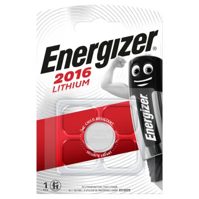 Obrázok produktu pre Batéria Energizer Lítiová  3V CR2016