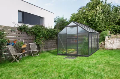 Produktbild von Vitavia Gewächshaus "Venus 6200" schwarz 6,2 m² 6 mm HKP