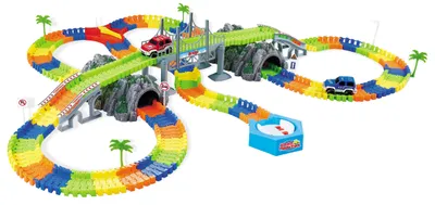 Produktbild von Flexibles Gleis mit zwei Tunneln
