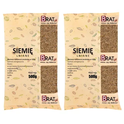 Obrázok produktu pre Ľanové semienko 1kg (2x500g)