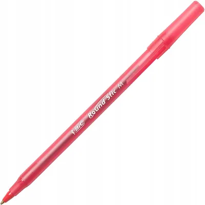 Produktbild von BIC Round Stic Kugelschreiber rot, 1 Stück