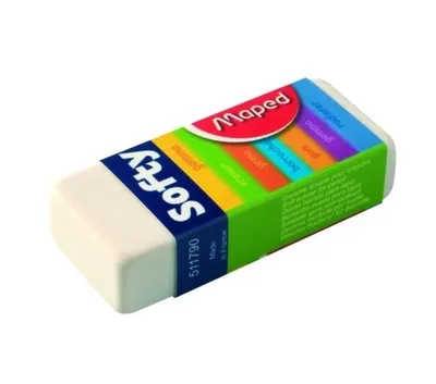 Image de Maped Gomme plastique Softy (L)56 x (P)23 x (H)12 mm