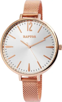 Produktbild von Raptor Damenuhr "Dietje" mit Edestahl Meshband