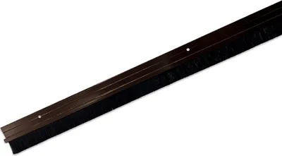 Obrázok produktu pre HOOZ tesnenie dverí hliníkové 100 cm (možno skrátiť) hnedé