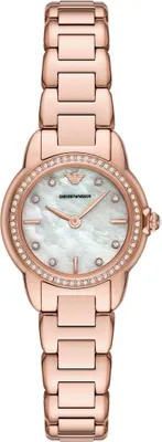 A product shot of a women's watch.
