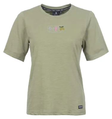 Productafbeelding van s'questo Shirt 1/2, olijfgroen, maat 38. s'questo collectie Bella Italia