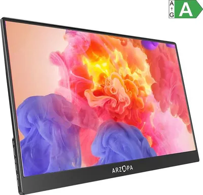 Produktbild von Arzopa A1M, 43,9 cm (17.3"), LCD, 1920 x 1080 Pixel, Full HD, 16:9, 60 Hz