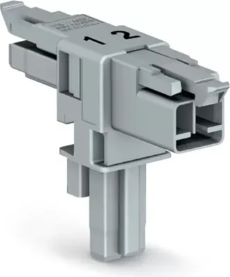 Zdjęcie produktu dla Wago 890-1601, Szary, Poliamidowy, IP20, IP40, 16 A, -35 - 85 °C, 13,5 mm