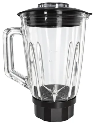 Produktbild von Ersatzglasbehälter Standmixer BG6 TurboTronic 1,5L Glasbehälter Krug schwarz