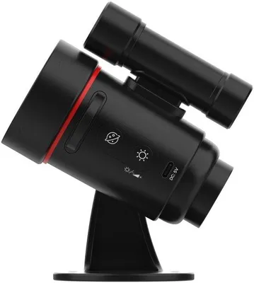 Obrázek produktu pro Projektor hvězdné oblohy – dobíjecí – s baterií 2000 mAh – otočný nástěnný držák o 360° – jako dekorace do ložnice nebo dárek – pro děti i dospělé
