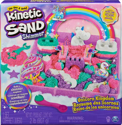 Produktbild von Zestaw do zabawy Kinetic Sand Unicorn Kingdom