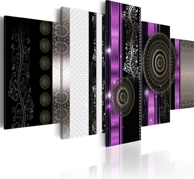 Produktbild von Modernes Wandbild 020101-227 (100x50) - 5 Teilig Bilder Fotografie auf Vlies Leiwnand Foto Bild Dekoration Wand Bilder Kunstruck