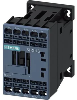 Imagen del producto de Siemens, relé de protección auxiliar, modelo 3RH2122-2AP00, 1 unidad