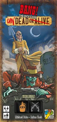 Produktbild von Asmodee Bang! The Dice Game: Undead or Alive, Brettspiel, 8 Jahr(e), 15 min