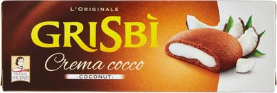 Produktbild von 6x Vicenzi Grisbi Cocco 150g Kekse mit Kokosnuss creme cookies kuchen riegel