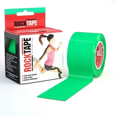 Produktbild von RockTape Classic Kinesiologie-Tape – Sporttape – 5 cm x 5 m – Grün