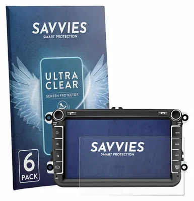 Produktbild von 6x Für M.I.C. AV8V7-Ultra Schutzfolie Savvies Displayschutz Display Schutz Folie Klar Transparent