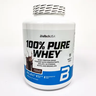 Zdjęcie produktu dla BioTech USA 100% Pure Whey, 2000g, smak czekoladowy