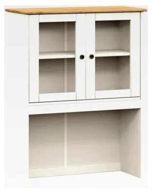 Produktbild von Kommode VIGO Weiß 78x30x100 cm Massivholz Kiefer