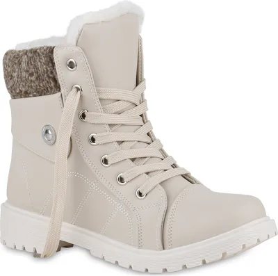 Zdjęcie produktu dla VAN HILL Buty robocze damskie z ciepłą podszewką Wygodne buty z profilowaną podeszwą 840853, Kolor: Beżowy, Rozmiar: 39
