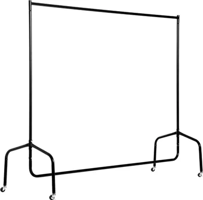 Produktbild von Kleiderständer Kleiderwagen Wäscheständer Rollgarderobe Garderobenständer (150 x 60 x 170 cm)
