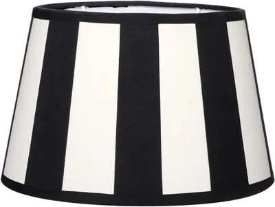 Productafbeelding van Gestreepte Tafellampenkap E27 & E14 - Elegante Design Lampenkap voor Sfeervol Licht
