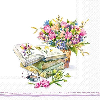 Produktbild von SPRING NOVELS Lunch-Servietten