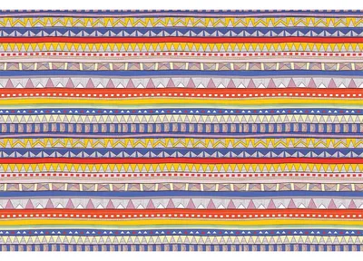 Image de Autocollant ethnique Lingala pour meubles, 60 x 90 cm