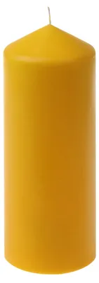 Produktbild von Stumpenkerzen Gelb 200/77 mm, 4 Stück