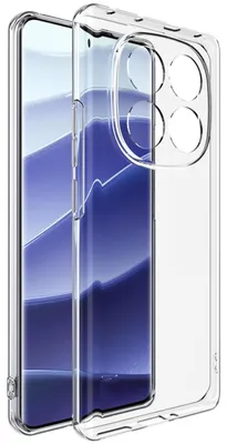 Image de Coque de protection en silicone transparente pour Xiaomi Redmi Note 14 Pro 5G, fine, en TPU