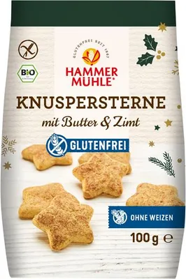 Produktbild von Knuspersterne mit Butter & Zimt 100g