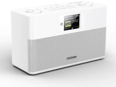 Produktbild von Kenwood CR-ST80DAB-W, Persönlich, Digital, DAB, DAB+, FM, 87,5 - 108 MHz, 174.928 - 239.200 MHz, PTY
