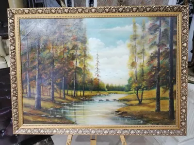 Image de Peinture à l'huile, tableaux, œuvres d'art, peintures, peintures à l'huile, peintes à la main, cadre, baroque, art,