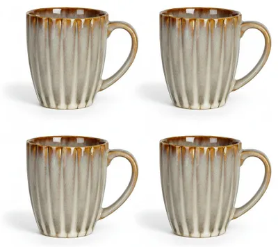 Productafbeelding van Cosy & Trendy Mokken Astera Pearl Beige - 350 ml - 4 Stuks
