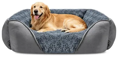 Immagine prodotto di Cuccia per cani, lavabile, grigia, 89x63x23 cm