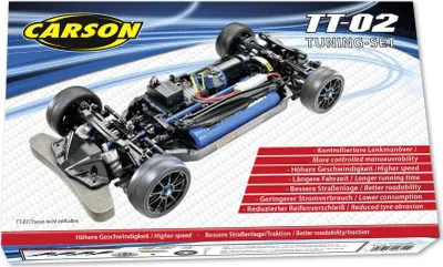 Zdjęcie produktu dla Zestaw tuningowy dla Tamiya TT-02 #500908234