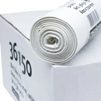 Produktbild von DEISS LDPE Müllbeutel 60 Liter, 36150 - Rolle / 60 Liter | Rolle (50 Stück)