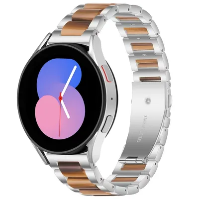 Immagine prodotto di Per Samsung Galaxy Watch 6 5 4 Normal Pro e Classic tutte le dimensioni Maglie del bracciale in metallo