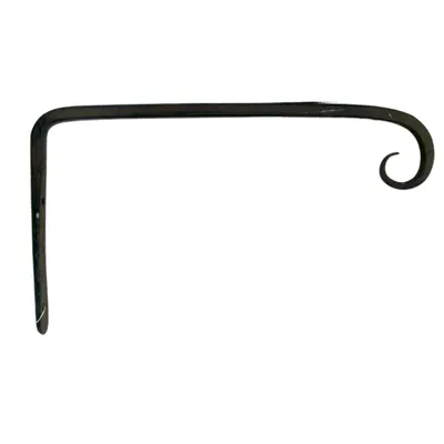 Produktbild von Wandhaken Laternenhaken Gusseisen antikbraun nostalgisch ca. 29 x 15,5 cm