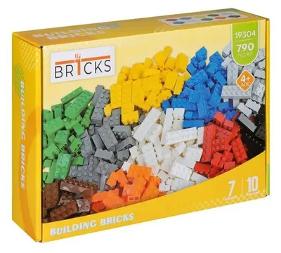 Produktbild von Br1cks Building Block Setsteinebox 790 Teile