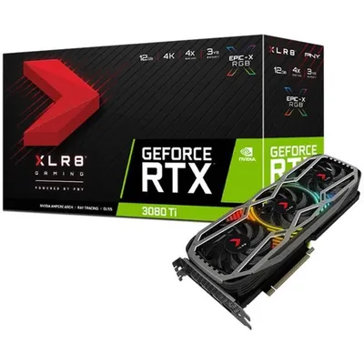 Image de PNY RTX 3080TI XLR8 Revel RGB Triple 12GB LHR