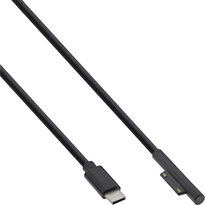 Produktbild von InLine USB-C zu Surface Ladekabel, 1m, 1 m, USB C, Surface Connect, 15 V, 3 A